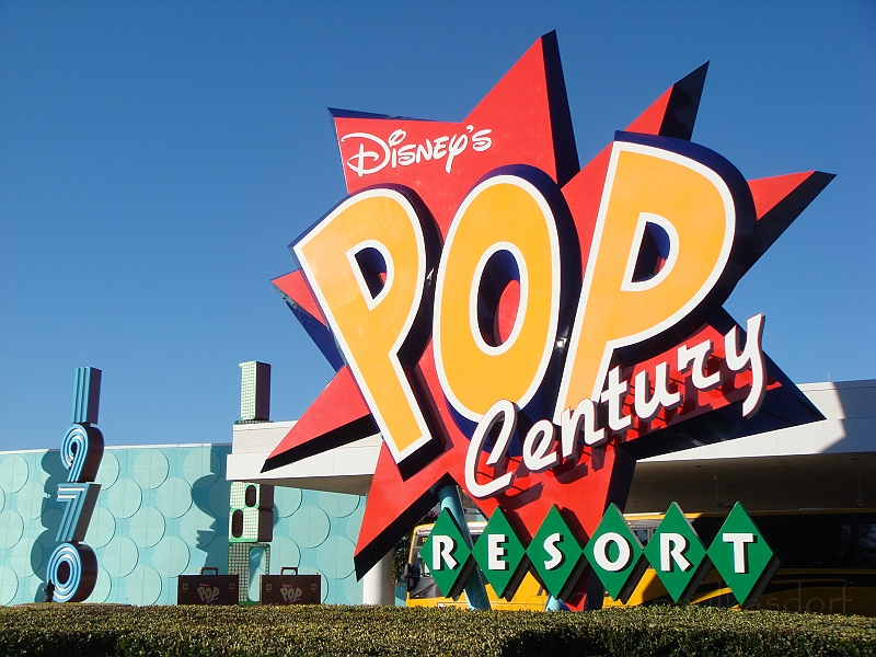 Florida [2010 Jan] 176.JPG - Scenes from Pop Century Resort at Disney World